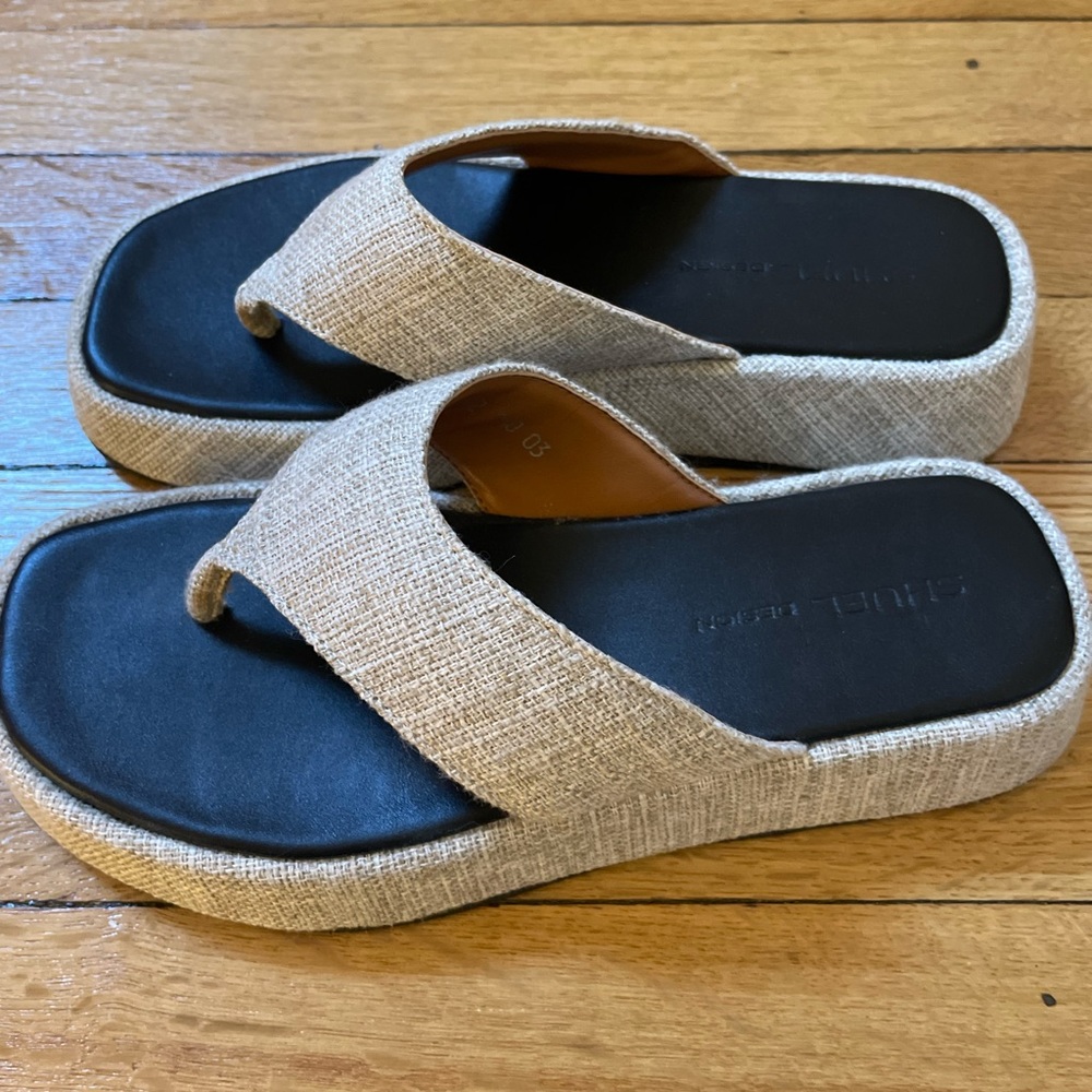 Source Unknown Platform Sandals